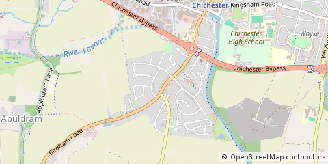 Map of Chichester