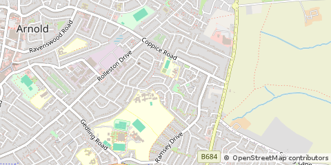 Map of Nottingham