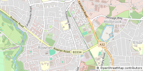 Map of Gosport