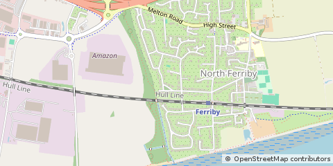 Map of East Yorkshire