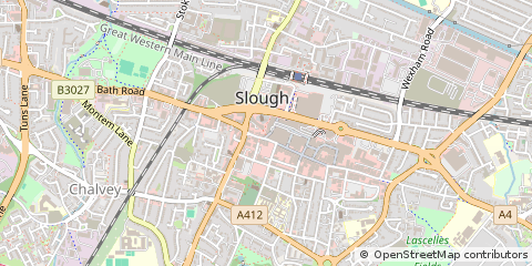 Map of Slough