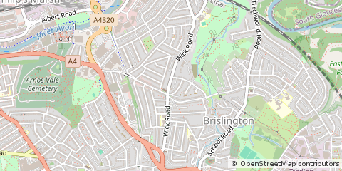 Map of Bristol