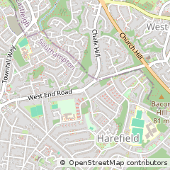 Map of Southampton, Hampshire