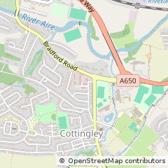 Map of Bradford, West Yorkshire