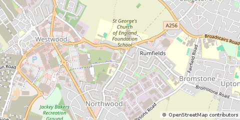 Map of Broadstairs, Kent