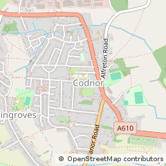 Map of Ripley, Derbyshire