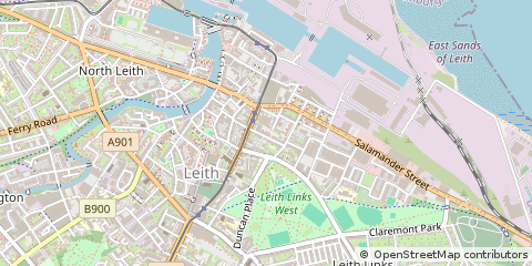 Map of Edinburgh