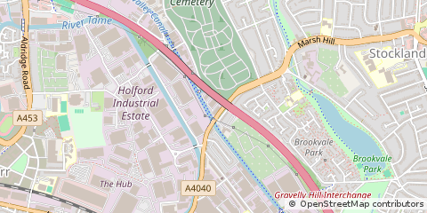 Map of Birmingham