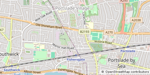 Map of Brighton