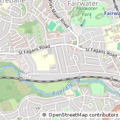 Map of Cardiff