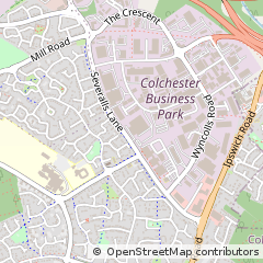 Map of Colchester