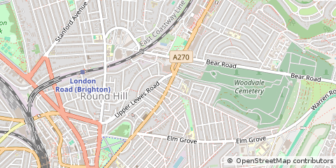 Map of Brighton