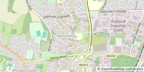Map of Sheffield