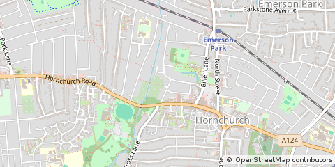 Map of Hornchurch