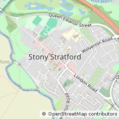 Map of Milton Keynes, Buckinghamshire