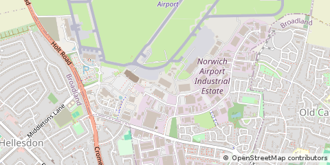 Map of Norwich, Norfolk