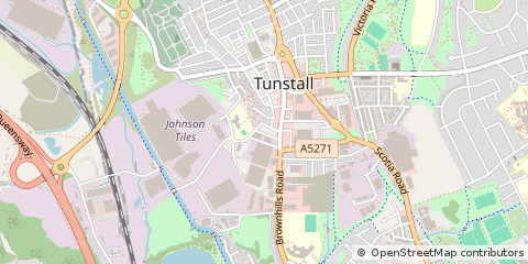 Map of Tunstall