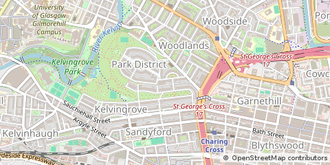 Map of Glasgow