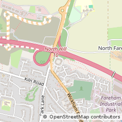 Map of Fareham, Hampshire