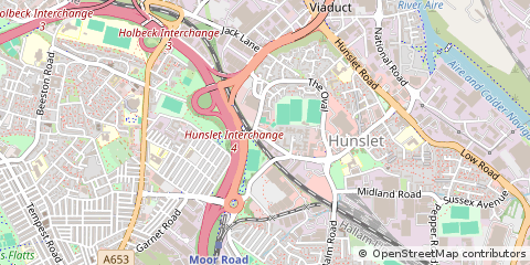 Map of Leeds