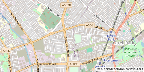 Map of Bootle