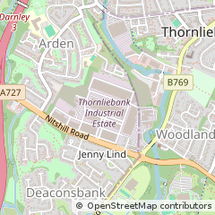 Map of Glasgow