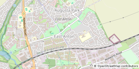Map of Andover