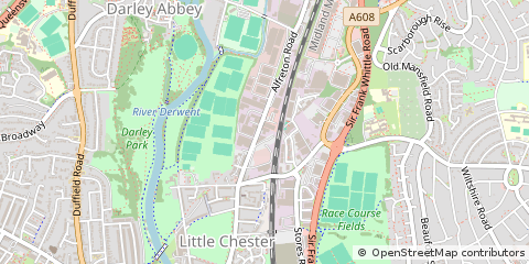 Map of Derby