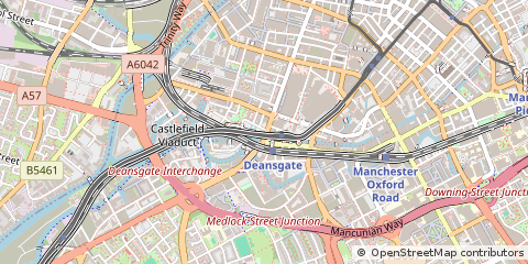 Map of Manchester
