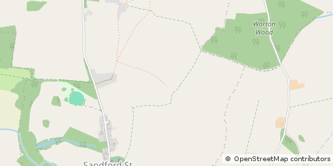 Map of Chipping Norton, Oxfordshire