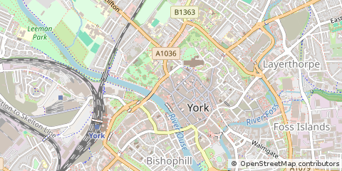 Map of York