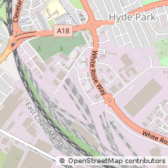 Map of Doncaster, South Yorkshire
