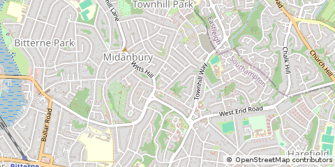 Map of Southampton