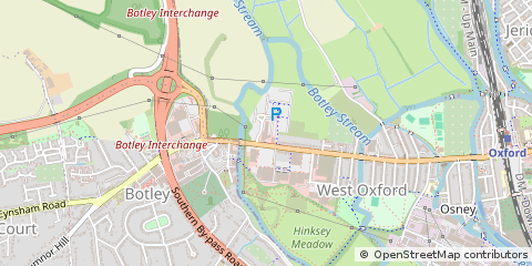 Map of Oxford