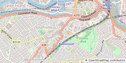 Map of Bristol
