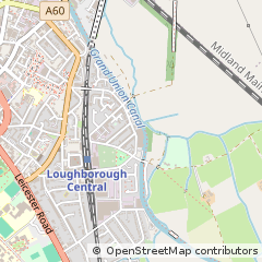 Map of Loughborough