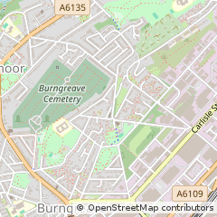 Map of Sheffield