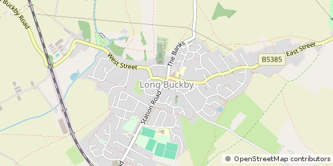 Map of Northampton