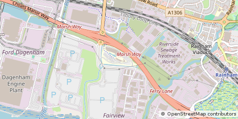 Map of Rainham