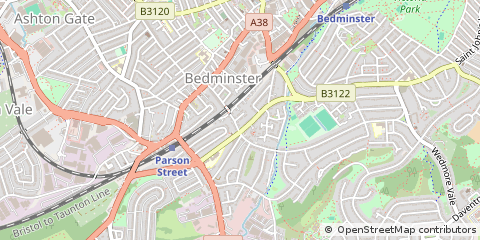 Map of Bristol