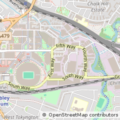 Map of Wembley