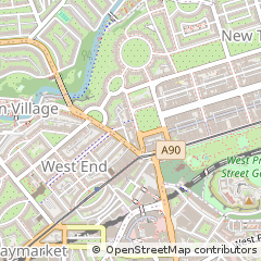Map of Edinburgh