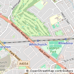 Map of Cardiff
