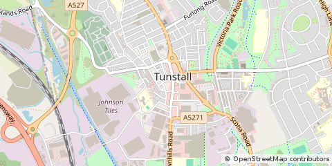 Map of Stoke-on-Trent