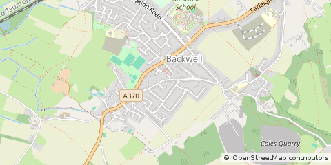 Map of Bristol, North Somerset