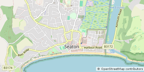 Map of Seaton