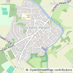 Map of Solihull