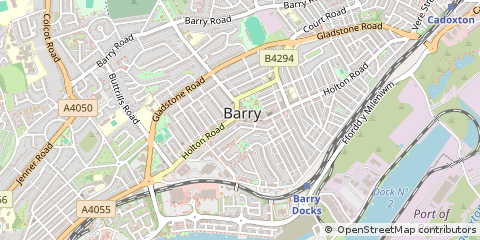 Map of Barry