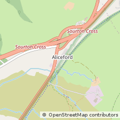 Map of Okehampton