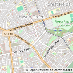 Map of Nottingham